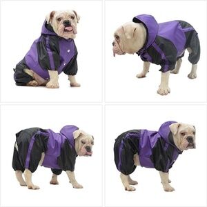 Dog Hooded Raincoat